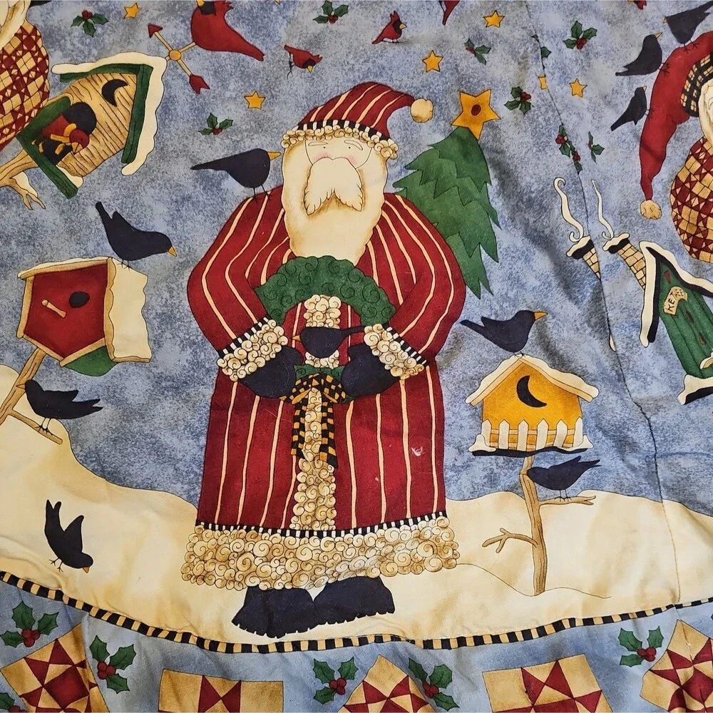 Vintage Debbie Mumm Christmas Tree Skirt 45